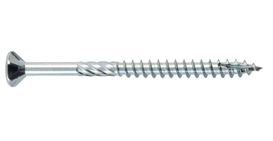 NKT Fasteners spunskrue elforzinket 5,0 x 80 mm 10 stk.