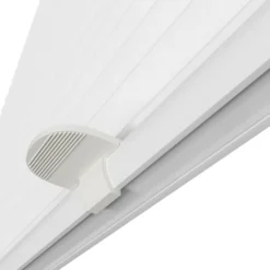 Plisségardin Touch Up & Down hvid 140 x 130 cm
