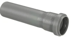 PP afløbsrør grå 40 mm x 500 mm